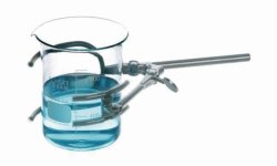 Beaker and flask clamp, 18/10 steel | Jaw opening mm : 0 ... 120